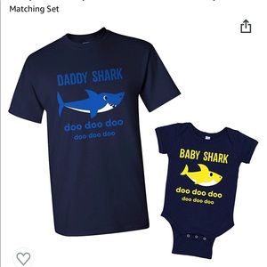 Daddy & Baby Shark Matching Shirts
